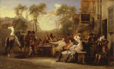 Chelsea Pensioentrekkers Ontvangen de Gazette met de Aankondiging van de Slag bij Waterloo door Sir David Wilkie