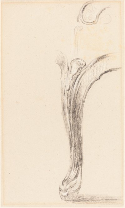 Studie van een Stoelpoot door Sir David Wilkie
