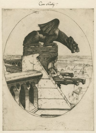 De Chimera van Amiens door Sir David Young Cameron