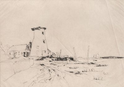 Langston Molen door Sir Frank Short