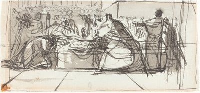 De Begrafenis van Christus door Sir George Hayter