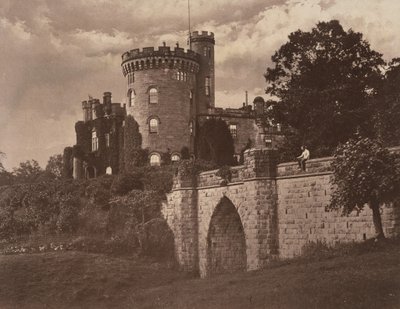 Kasteel Tullichewan, Vale of Leven, Schotland, ca. 1855 (foto) door Sir James Campbell of Stracathro