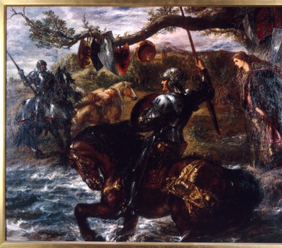 Lancelot du Lac, 1886 door Sir John Gilbert