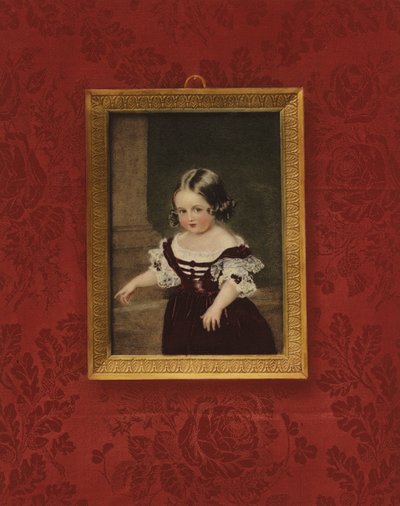 Portret van Koningin Victoria als kind door Sir William Charles Ross