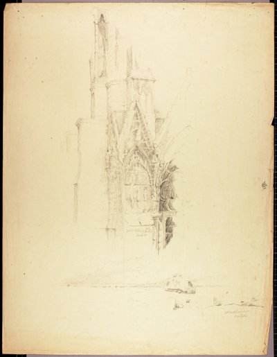 Kathedraalgevel door Solon H. Borglum