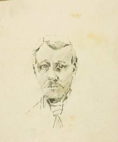 Portretkop door Solon H. Borglum