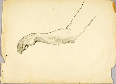 Studie van Arm door Solon H. Borglum