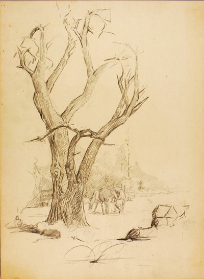 Zonder titel door Solon H. Borglum