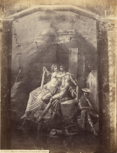 Mars en Venus. Vers uit Pompeii door Sommer and Behles