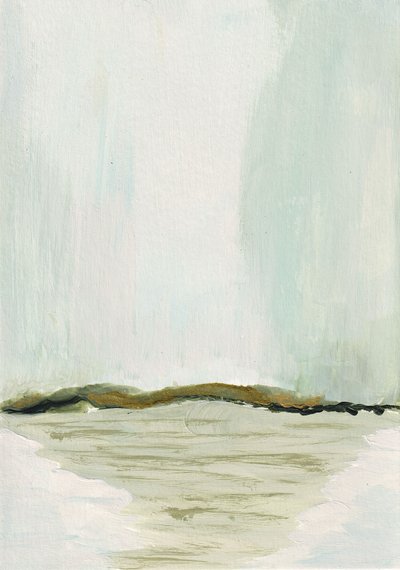 Landschap met zachte horizon door Soniya Vijayakumar