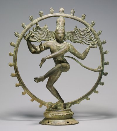 Shiva als Heer van de Dans (Nataraja), Chola-periode, ca. 10e-11e eeuw door South Indian School