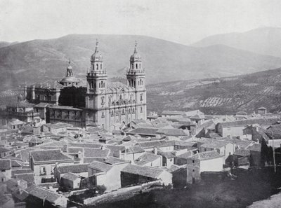 De kathedraal, Jaen (zwart-wit foto) door Spanish Photographer