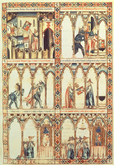 Cantiga 34, illustratie uit 