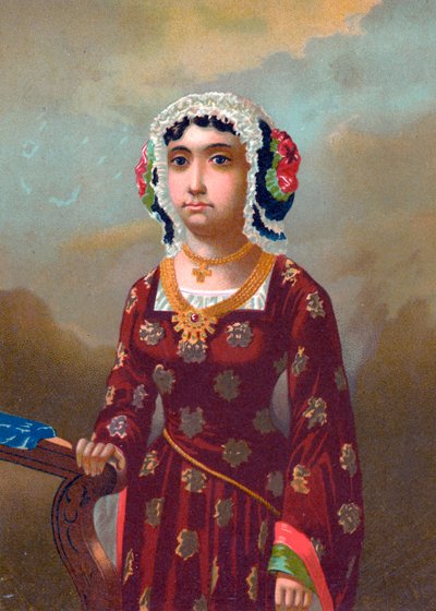 Beatriz Enriquez de Arana, minnares van Columbus door Spanish School
