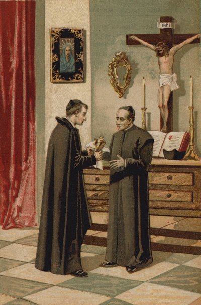 Episode in het leven van Sint Vincentius van Paulo door Spanish School