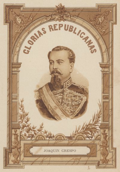 Joaquin Crespo, Venezolaanse politicus en soldaat door Spanish School