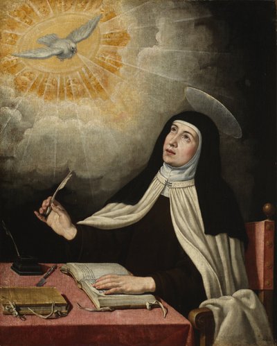 Teresa van Ávila door Spanish School