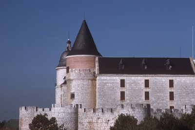 Uitzicht op het kasteel door Spanish School