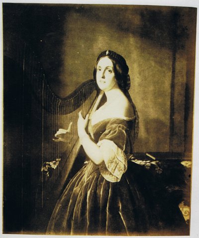 Henrietta Emma Helena de Salis (ca 1860) door Spiridone Giambardella door Spiridione Gambardella