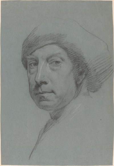 Zelfportret met een Tulband door Sr. Jonathan Richardson