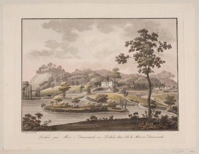 Liselund op Møn in Denemarken door Søren L. Lange