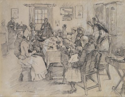De gezondheid van de bruid door Stanhope Alexander Forbes