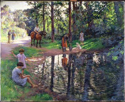 De Vijver door Stanhope Alexander Forbes
