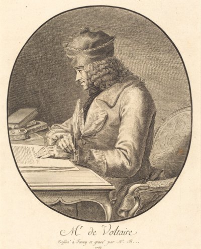 Mr. de Voltaire door Stanislas Jean de Boufflers