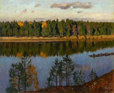 Herfst, 1930 door Stanislav Julianovic Zukovskij