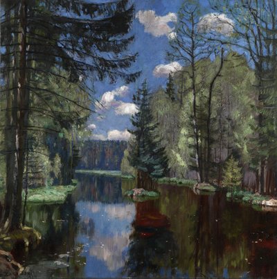 Bosmeer, 1934 door Stanislav Julianovic Zukovskij