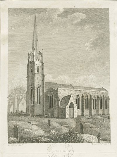 Clifton Campville Kerk door Stebbing Shaw