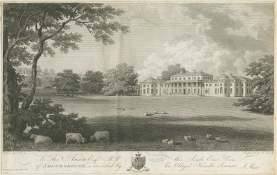 Shugborough Hall door Stebbing Shaw