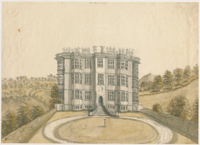 Wootton Lodge, 1794 door Stebbing Shaw