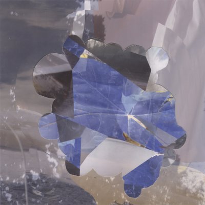 Blauw, geometrisch, abstract door Stefan Fransson