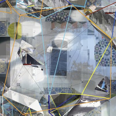 Gefragmenteerde stedelijke geometrie door Stefan Fransson