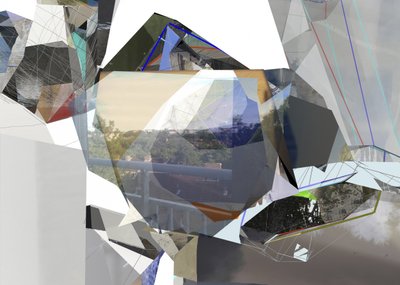 Een gefragmenteerd stadsbeeld door Stefan Fransson