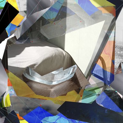 Moderne geometrische collage door Stefan Fransson