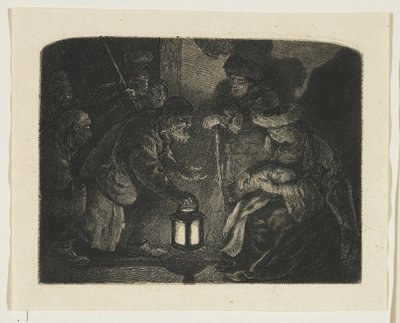 Aanbidding van de herders door Stefan Juliusz Norblin de la Gourdaine