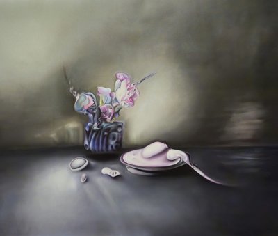 Dromerig bloemstilleven door Stefano Mazzolini