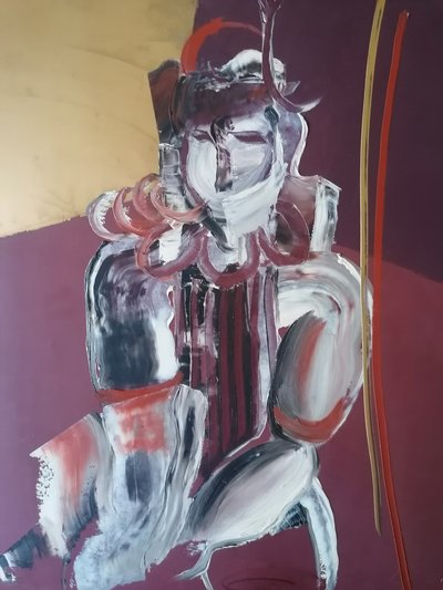 Koninklijke abstracte figuur door Stefano Mazzolini