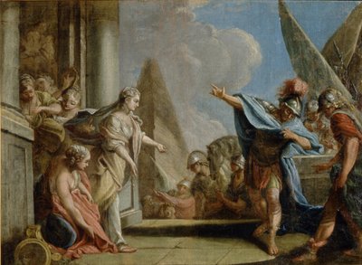Allegorie van de verovering van Taurida, ca. 1785 door Stefano Torelli