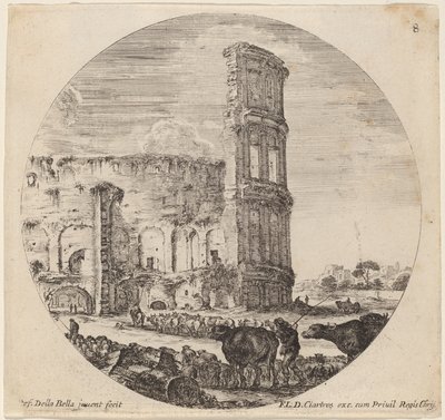 Colosseum door Stefano della Bella
