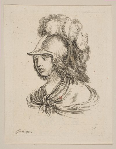 Hoofd van Minerva, uit 