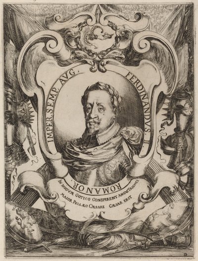 De keizer Ferdinand II door Stefano della Bella