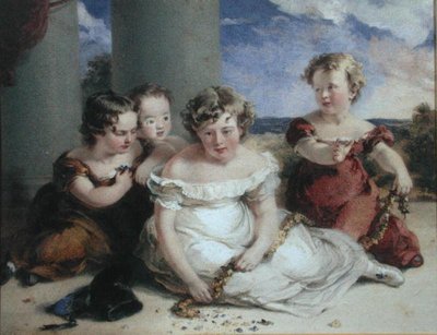 Kinderen maken een slinger door Stephan Poyntz Denning