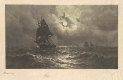 Naar het Westen door Stephen Alonzo Schoff, after M. F. H. de Haas