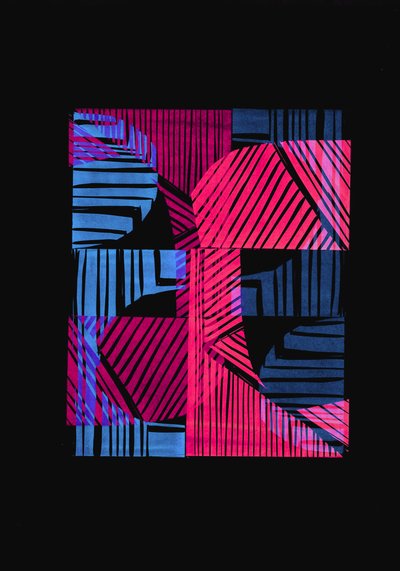 1974 II, 2018 (digitaal) door Stephen Dow