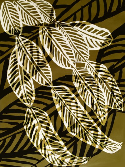 Cascadeblad I, 2018 (digitaal) door Stephen Dow