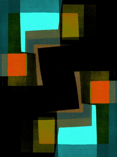 Eb en vloed VI, 2019 (digitaal) door Stephen Dow