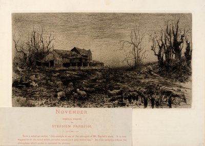 November door Stephen Parrish